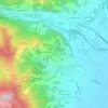 Roc topographic map, elevation, terrain