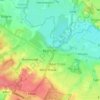 Bear Cross topographic map, elevation, terrain