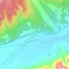 Zincirlikuyu topographic map, elevation, terrain