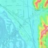 Herrington topographic map, elevation, terrain