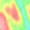 Frog Hill topographic map, elevation, terrain