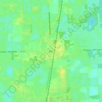 Sparr topographic map elevation - Thumbnail 