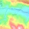 Vda. La Estrella topographic map, elevation, terrain