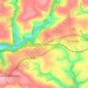 Doublebois topographic map, elevation, terrain