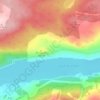 Tressait topographic map, elevation, terrain