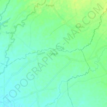 Faigal topographic map, elevation, terrain