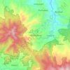 Lebakgedong topographic map, elevation, terrain