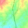 Nallattipalayam topographic map, elevation, terrain