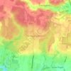 Farnham Common topographic map, elevation, terrain