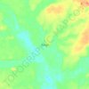 Bongo topographic map, elevation, terrain