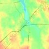 Kissling Crossing topographic map, elevation, terrain