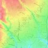 Klojen topographic map, elevation, terrain