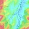 Kampung Orang Asli Sungai Miak topographic map, elevation, terrain