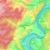 Greiveldange topographic map, elevation, terrain