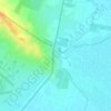 Al Azraq topographic map, elevation, terrain