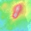 Pikku-Syöte topographic map, elevation, terrain