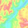 Tidemi topographic map, elevation, terrain