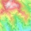 Iruka topographic map, elevation, terrain