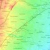 Gatak topographic map, elevation, terrain