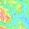 Manor topographic map, elevation, terrain