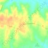 Sharp topographic map, elevation, terrain