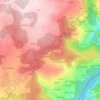 Lamas topographic map, elevation, terrain