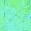 Pueblo Bonito topographic map, elevation, terrain