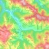 Santolaya topographic map, elevation, terrain