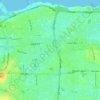 Amr ibn al-Aas topographic map, elevation, terrain