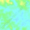 Obaa topographic map, elevation, terrain