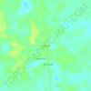 Damasio topographic map, elevation, terrain