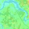 La Renaudrie topographic map, elevation, terrain