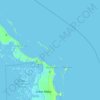 Scotland Cay topographic map, elevation, terrain