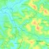 Mampe topographic map, elevation, terrain