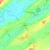 Meigle topographic map, elevation, terrain