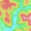 Hobbach topographic map, elevation, terrain