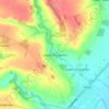 Upper Slaughter topographic map, elevation, terrain