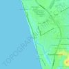 Angulana topographic map, elevation, terrain