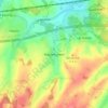 Mapledurwell topographic map, elevation, terrain