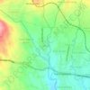 Jipang topographic map, elevation, terrain