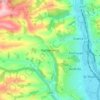 Nadderwater topographic map, elevation, terrain