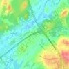 Robin Hill topographic map, elevation, terrain