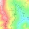 La Divisoria topographic map, elevation, terrain