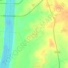 Warsa topographic map, elevation, terrain