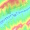 Nolansburg topographic map, elevation, terrain