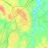 Cikopak topographic map, elevation, terrain