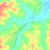 Germanton topographic map, elevation, terrain