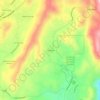 Cherokee topographic map, elevation, terrain