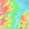 Coderuto topographic map, elevation, terrain