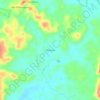 Perenche topographic map, elevation, terrain